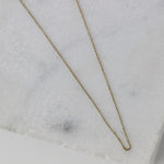 Filigrane Goldkette in 14K Echtgold.