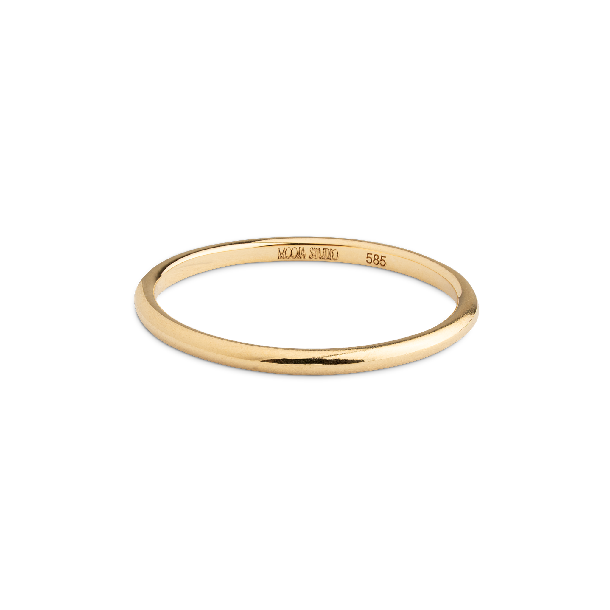 Stacking Ring in 585 Gold von Mooja Studio.